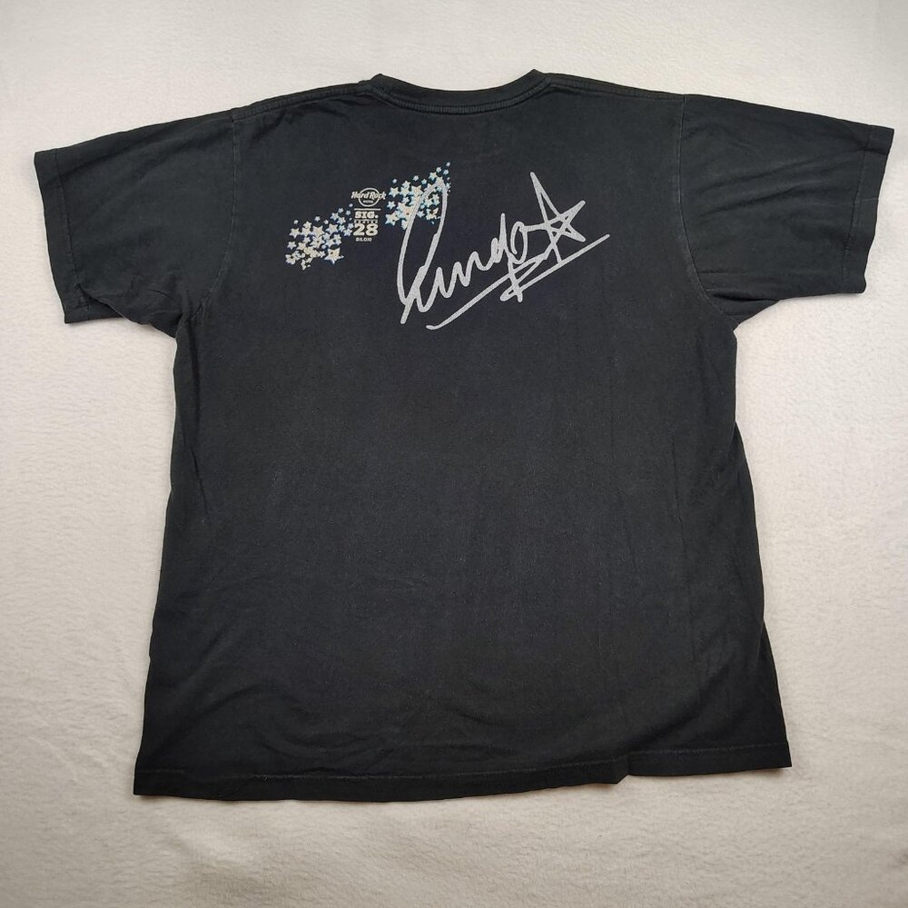 Hard Rock Hotel Cafe T Shirt Mens Large Peace Love Signature Series 28 Biloxi - Picture 2 of 7